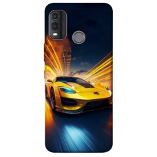 TPU чохол Demsky Yellow Porsche для Nokia G11 Plus