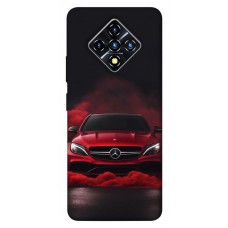 TPU чохол Demsky Red Mercedes для Infinix Zero 8