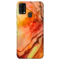 TPU чохол Demsky Червоний корал мармур для Samsung Galaxy M21s