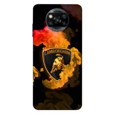 TPU чохол Demsky Lamborghini logo для Xiaomi Poco X3 NFC / Poco X3 Pro