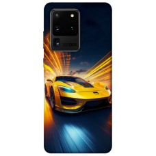 TPU чохол Demsky Yellow Porsche для Samsung Galaxy S20 Ultra