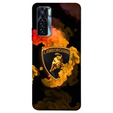 TPU чохол Demsky Lamborghini logo для TECNO Camon 17 Pro