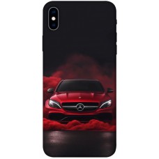 TPU чохол Demsky Red Mercedes для Apple iPhone XS Max (6.5")