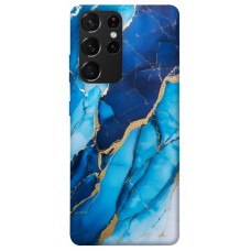 TPU чохол Demsky Blue marble для Samsung Galaxy S21 Ultra