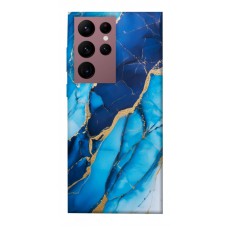 TPU чохол Demsky Blue marble для Samsung Galaxy S22 Ultra