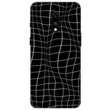 TPU чохол Demsky Warped grid для OnePlus 7