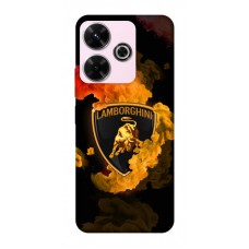 TPU чохол Demsky Lamborghini logo для Xiaomi Redmi 13 4G / Poco M6 4G