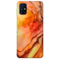 TPU чохол Demsky Червоний корал мармур для Samsung Galaxy M31s