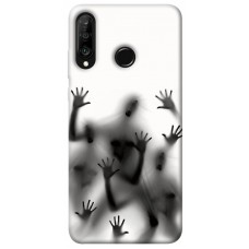 TPU чохол Demsky Shadows of horror для Huawei P30 lite