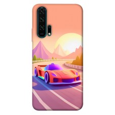 TPU чехол Demsky Машинка на заході сонця для Huawei Honor 20 Pro