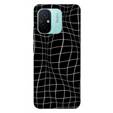 TPU чохол Demsky Warped grid для Xiaomi Redmi 12C