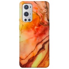 TPU чохол Demsky Червоний корал мармур для OnePlus 9 Pro