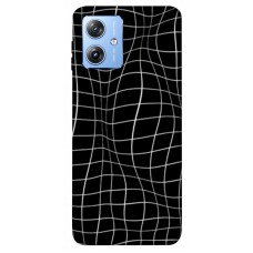 TPU чохол Demsky Warped grid для Motorola Moto G84