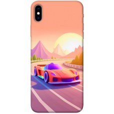 TPU чехол Demsky Машинка на заході сонця для Apple iPhone XS Max (6.5")