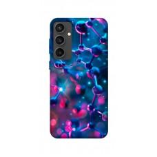 TPU чохол Demsky Neon molucula для Samsung Galaxy S24 FE