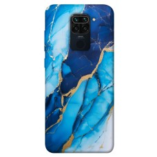 TPU чохол Demsky Blue marble для Xiaomi Redmi Note 9 / Redmi 10X