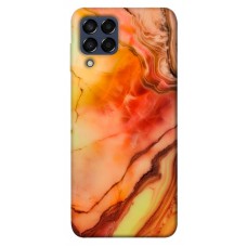 TPU чохол Demsky Червоний корал мармур для Samsung Galaxy M33 5G