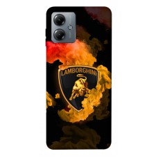 TPU чохол Demsky Lamborghini logo для Motorola Moto G14