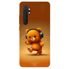 TPU чохол Demsky ведмежа меломан 3 (bear listening music) для Xiaomi Mi Note 10 Lite