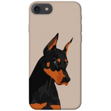 TPU чохол Demsky Doberman для Apple iPhone 7 / 8 (4.7")