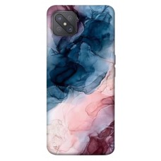 TPU чохол Demsky Розово-голубые разводы для Oppo A92s