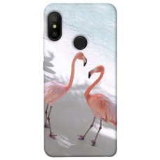 TPU чохол Demsky Flamingos для Xiaomi Mi A2 Lite / Xiaomi Redmi 6 Pro