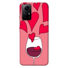 TPU чохол Demsky Бокал вина для Xiaomi Redmi Note 12S