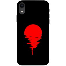 TPU чохол Demsky Red Moon для Apple iPhone XR (6.1")