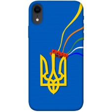 TPU чохол Demsky Квітучий герб для Apple iPhone XR (6.1")