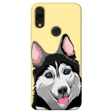 TPU чехол Demsky Husky dog для Xiaomi Redmi 7