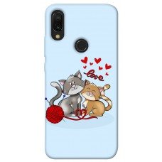 TPU чохол Demsky Два кота Love для Xiaomi Redmi 7