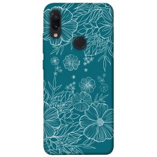 TPU чехол Demsky Botanical illustration для Xiaomi Redmi Note 7 / Note 7 Pro / Note 7s