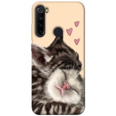 TPU чехол Demsky Cats love для Xiaomi Redmi Note 8