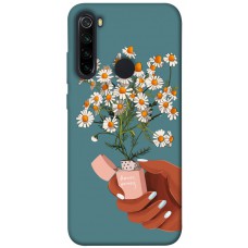 TPU чехол Demsky Chamomile mood для Xiaomi Redmi Note 8