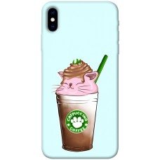 TPU чехол Demsky Catpuccino для Apple iPhone X (5.8")