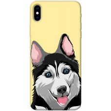 TPU чохол Demsky Husky dog для Apple iPhone XS Max (6.5")