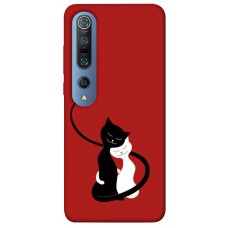 TPU чохол Demsky Влюбленные коты для Xiaomi Mi 10 / Mi 10 Pro