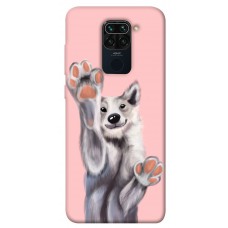 TPU чехол Demsky Cute dog для Xiaomi Redmi Note 9 / Redmi 10X