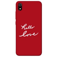TPU чохол Demsky Hello love для Xiaomi Redmi 7A
