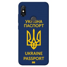 TPU чохол Demsky Паспорт українця для Xiaomi Redmi Note 6 Pro