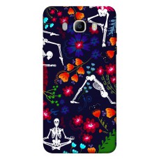 TPU чохол Demsky Yoga skeletons для Samsung J510F Galaxy J5 (2016)