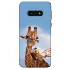 TPU чохол Demsky Милые жирафы для Samsung Galaxy S10e