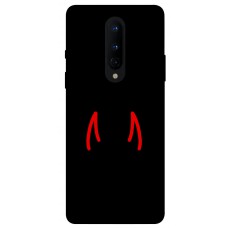 TPU чехол Demsky Red horns для OnePlus 8