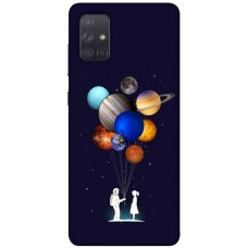 TPU чохол Demsky Галактика для Samsung Galaxy A71