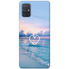 TPU чехол Demsky Summer heart для Samsung Galaxy A71