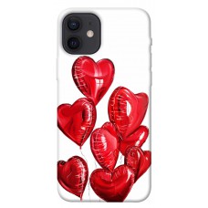 TPU чохол Demsky Heart balloons для Apple iPhone 12 (6.1")
