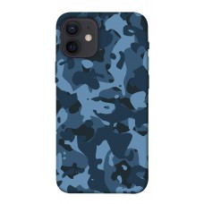 TPU чохол Demsky Синий камуфляж для Apple iPhone 12 mini (5.4")