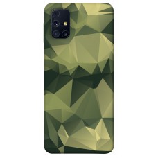 TPU чехол Demsky Треугольный камуфляж 2 для Samsung Galaxy M31s