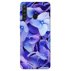 TPU чехол Demsky Гортензия для Samsung Galaxy A21