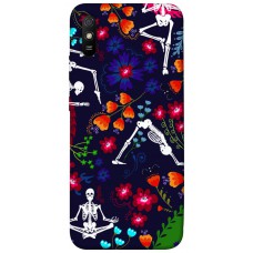 TPU чохол Demsky Yoga skeletons для Xiaomi Redmi 9A